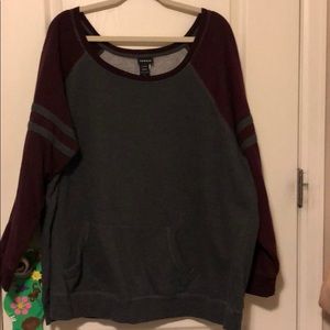 Football style Sweatshirt